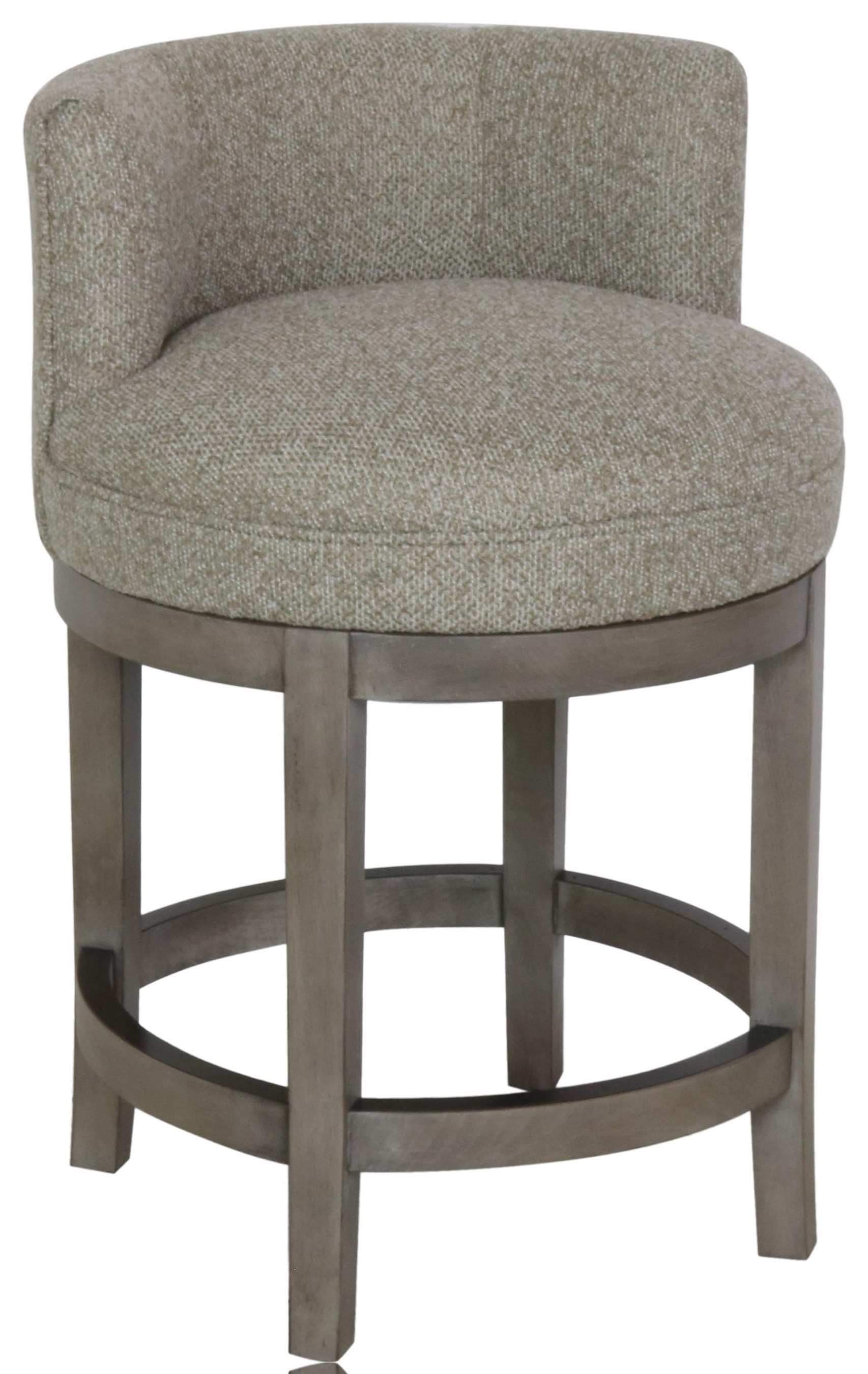 Low back swivel discount counter height stools